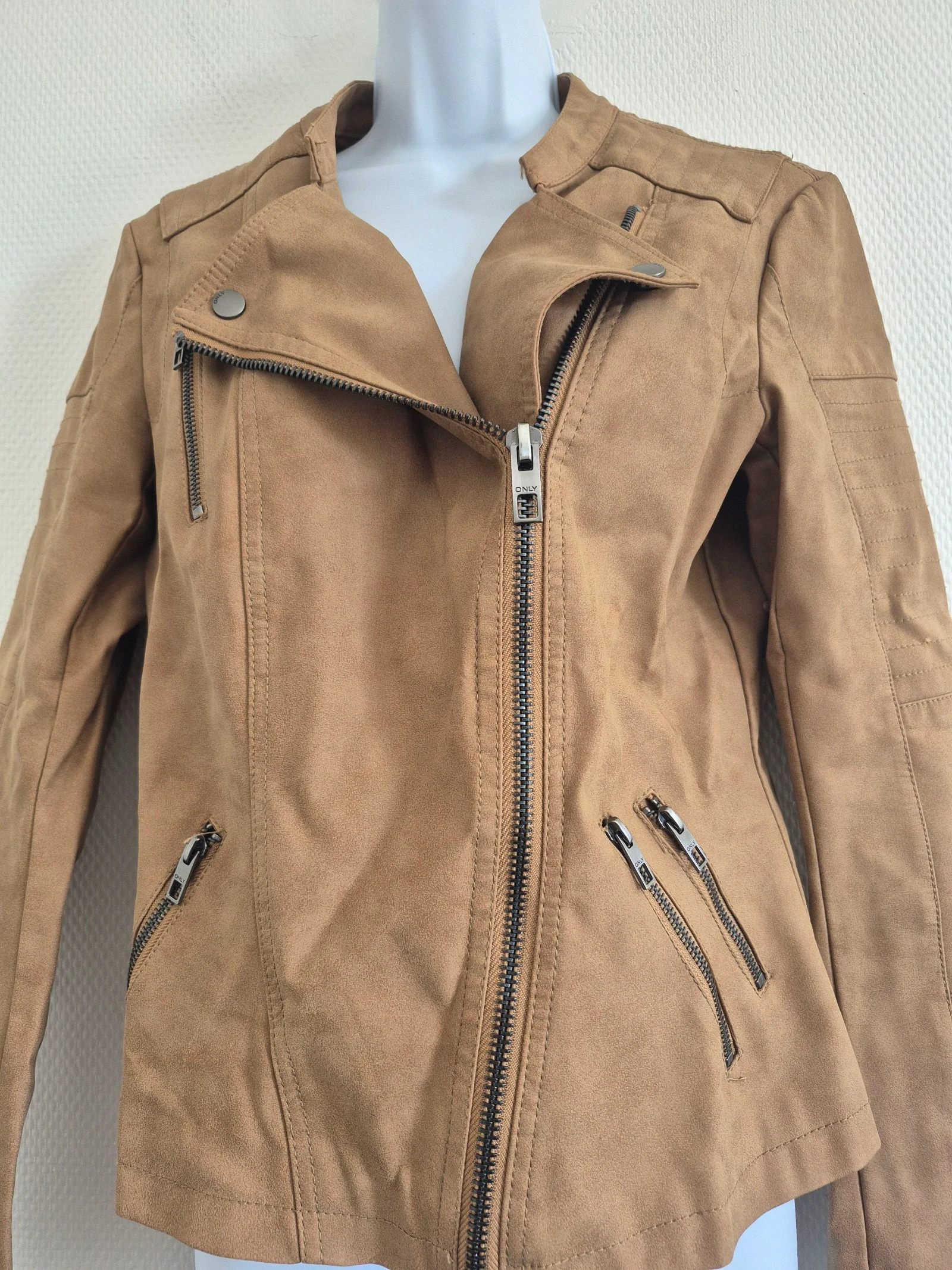🤎 Chaqueta estilo perfecto color camello/marrón – Talla 38 🤎 – photo 4